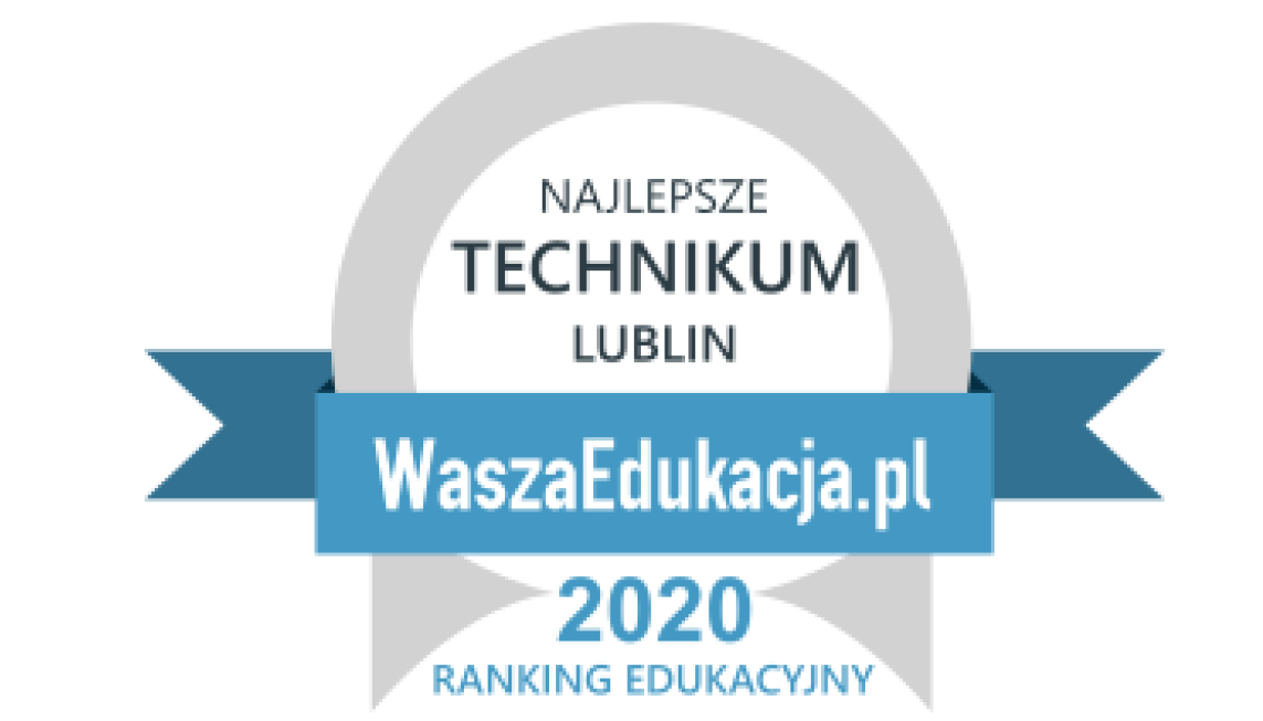 Srebrny medal - Najlepsze technikum w Lublinie 2020