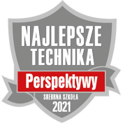 Logo srebrna szkoła  - Najlepsze technika 2021