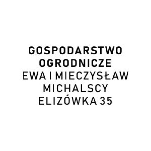 Gospodarstwo ogrodnicze Ewa i Mieczysław Michalscy