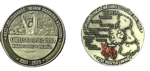 Medal NSZZ Solidarność