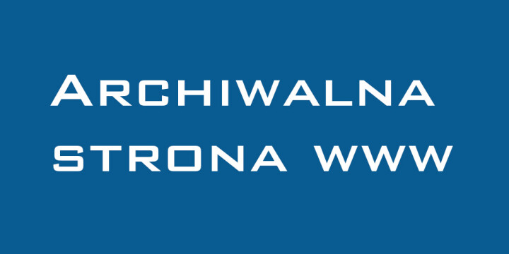 Archiwalna strona www