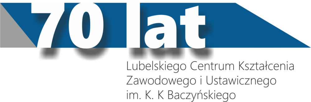 Logo 70-lecia LCKZiU